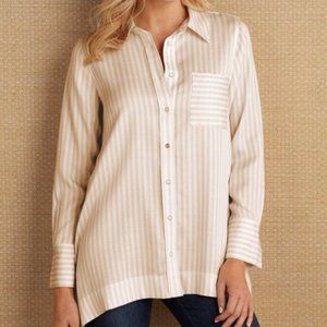 Soft Surroundings Lorimer Tencel Shirt